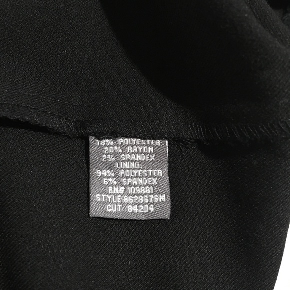 Donna Ricco NY Black Modern w/ Detail Dress 4 EUC - Picture 5 of 12